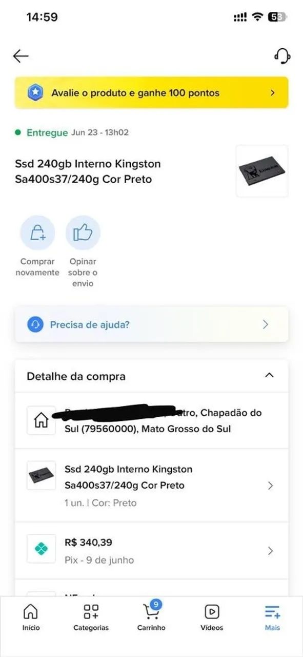 SSD Kingston 240GB - Nunca Usado - Foto 3
