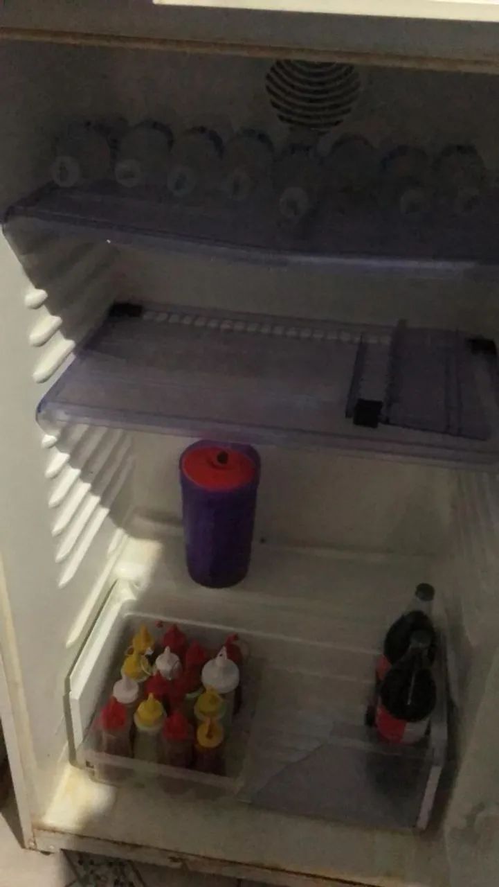 Geladeira com alguns defeitos porém funcionando  - Foto 5