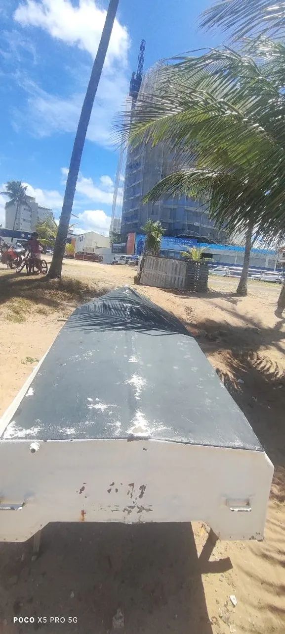 Barco de fibra e alumínio  - Foto 3