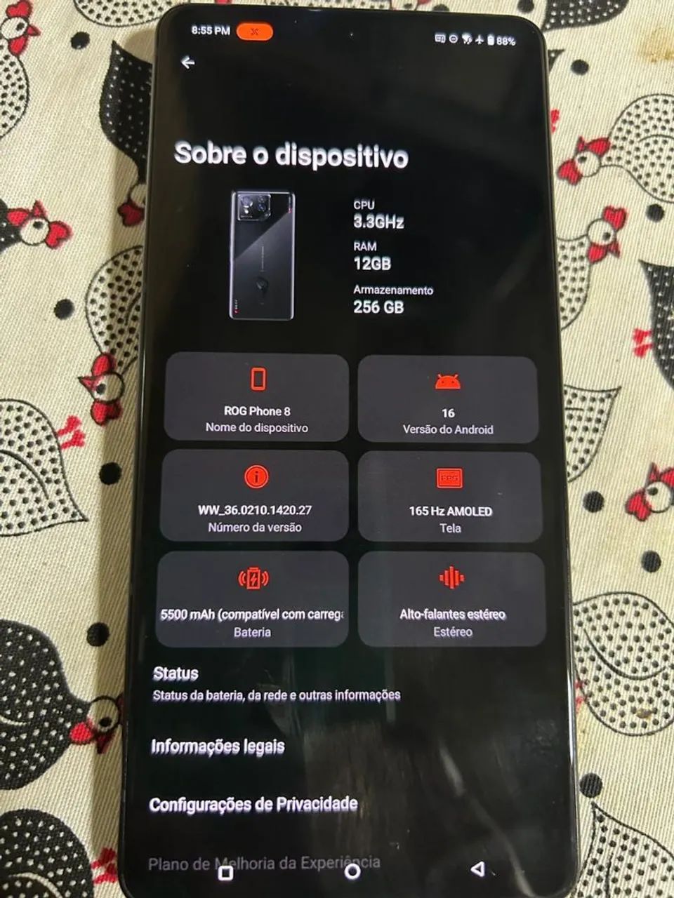 ROG PHONE 8 ( MAQUINA GAMER) 12/256 - Foto 2