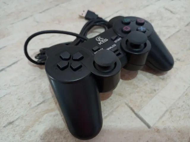 Controle Com Entrada Usb Joystick Games Pc e Ps3 - Foto 3