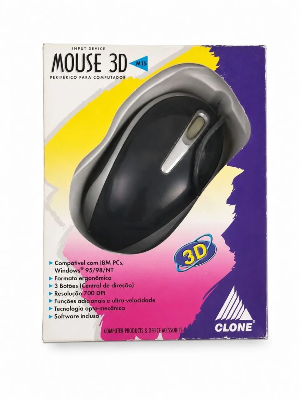 Mouse Clone 3D M15 Retro