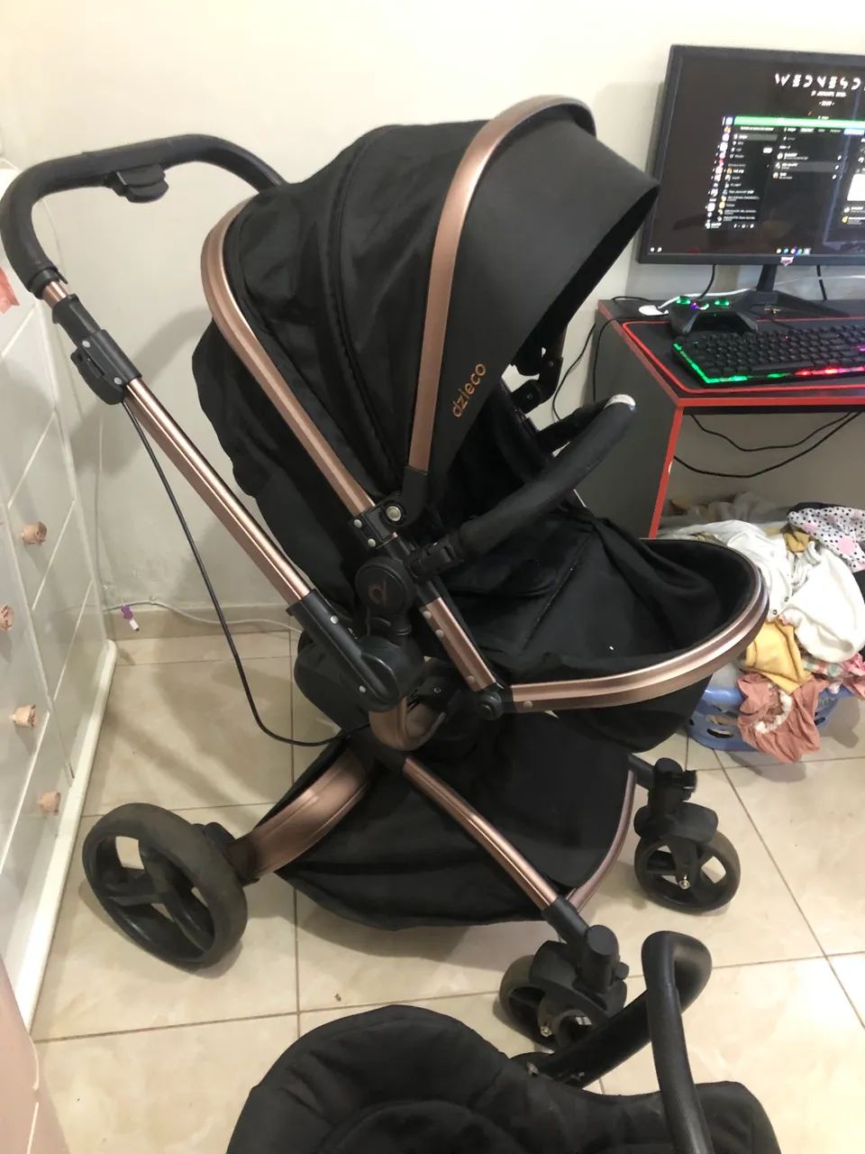 Carrinho de bebê Galzerano 360 - Foto 3