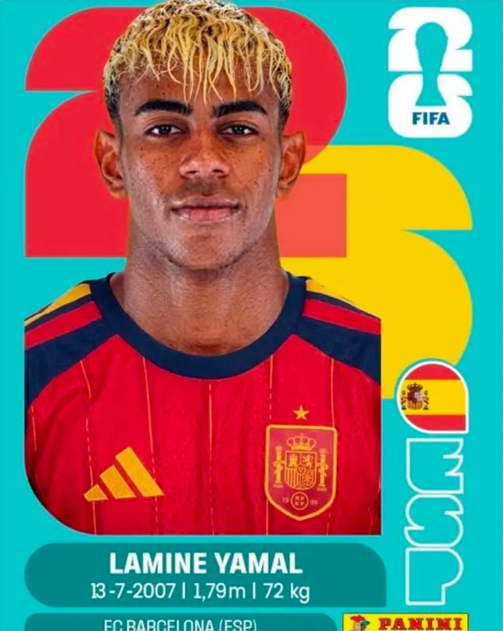 Figurinha copa do mundo, Mbappé e yamal - Foto 3