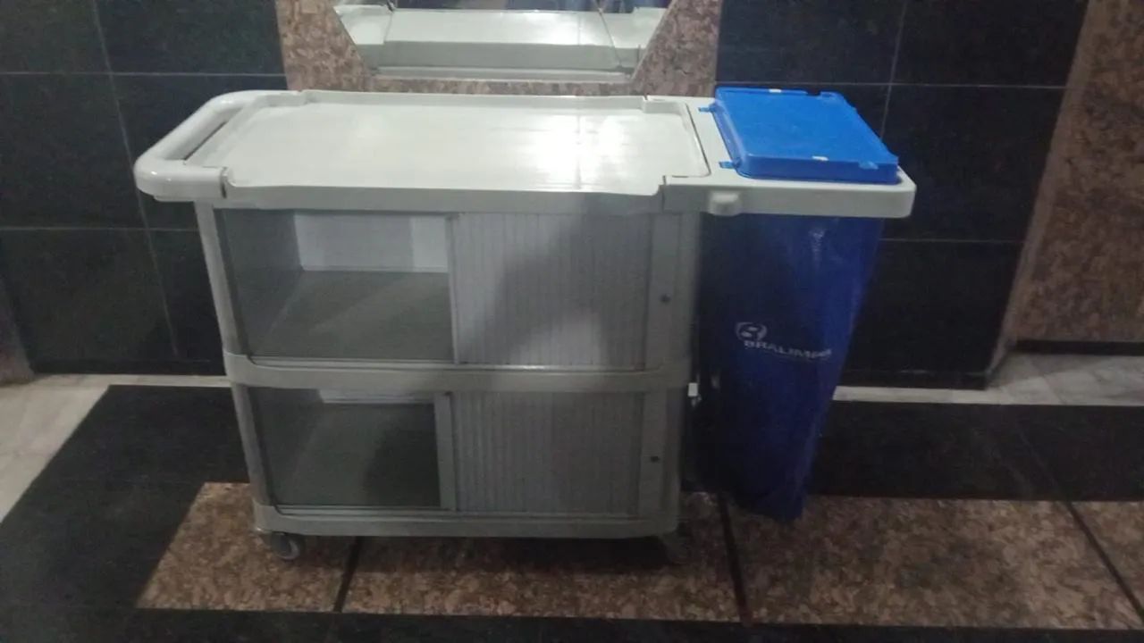 Carrinho limpeza -Hotel
