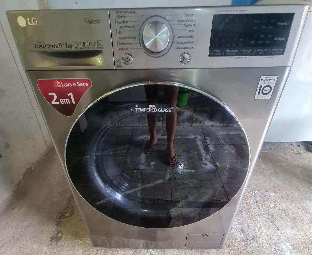 Lava e Seca LG VC4 11kg - Com Wi-Fi 