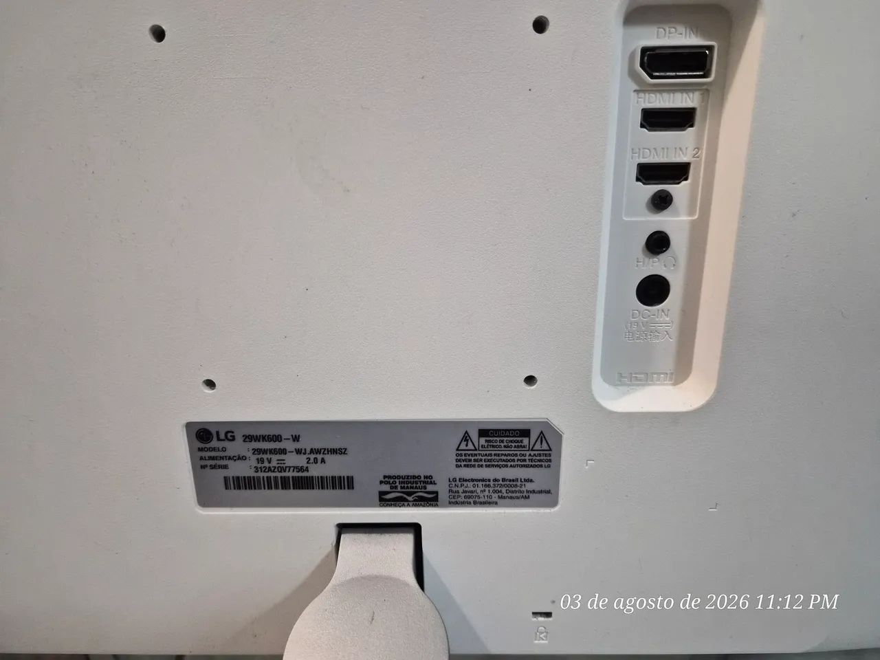 LG Ultrawide  29WK600-W - 29 Polegadas - Foto 3