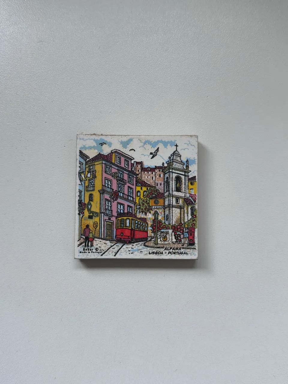 imã de geladeira - lisboa, portugal