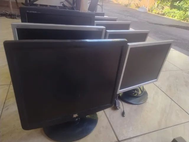 Lote de 10 Monitores várias marcas e polegadas atacado (Recondicionado) - Foto 2