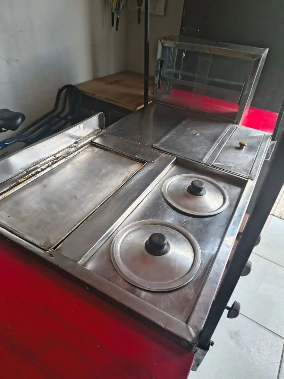 Vendo carrinho de lanche reformado  - Foto 4