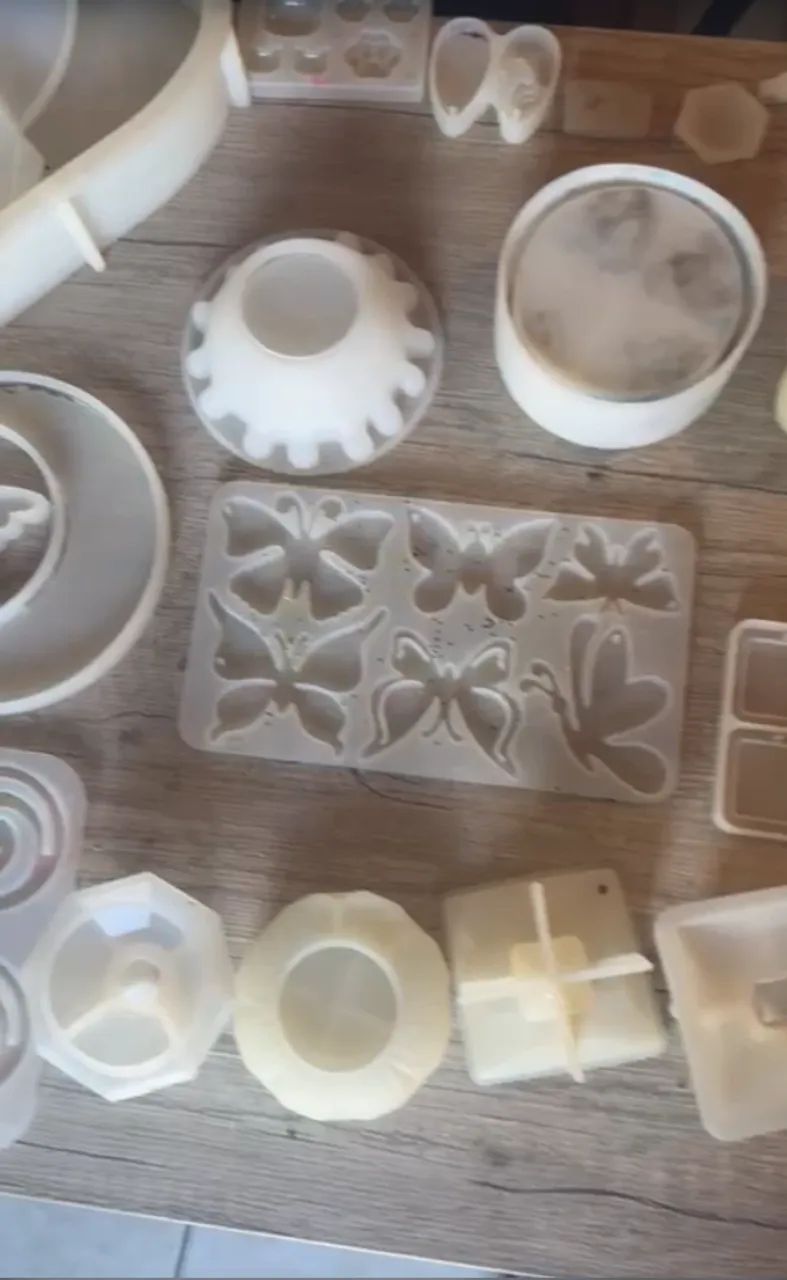 LOTE DE MOLDES DE SILICONE - DIVERSOS MODELOS