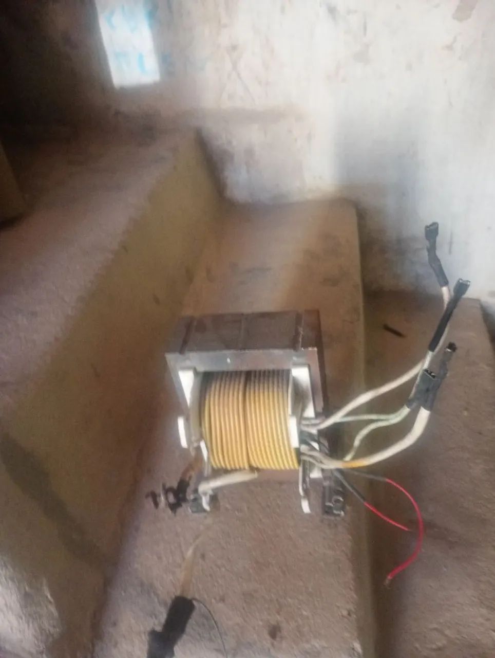 U motor de solda