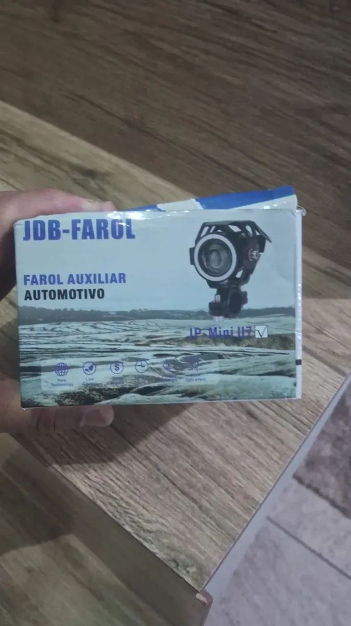 Vendo par de farol de milha novo  - Foto 2