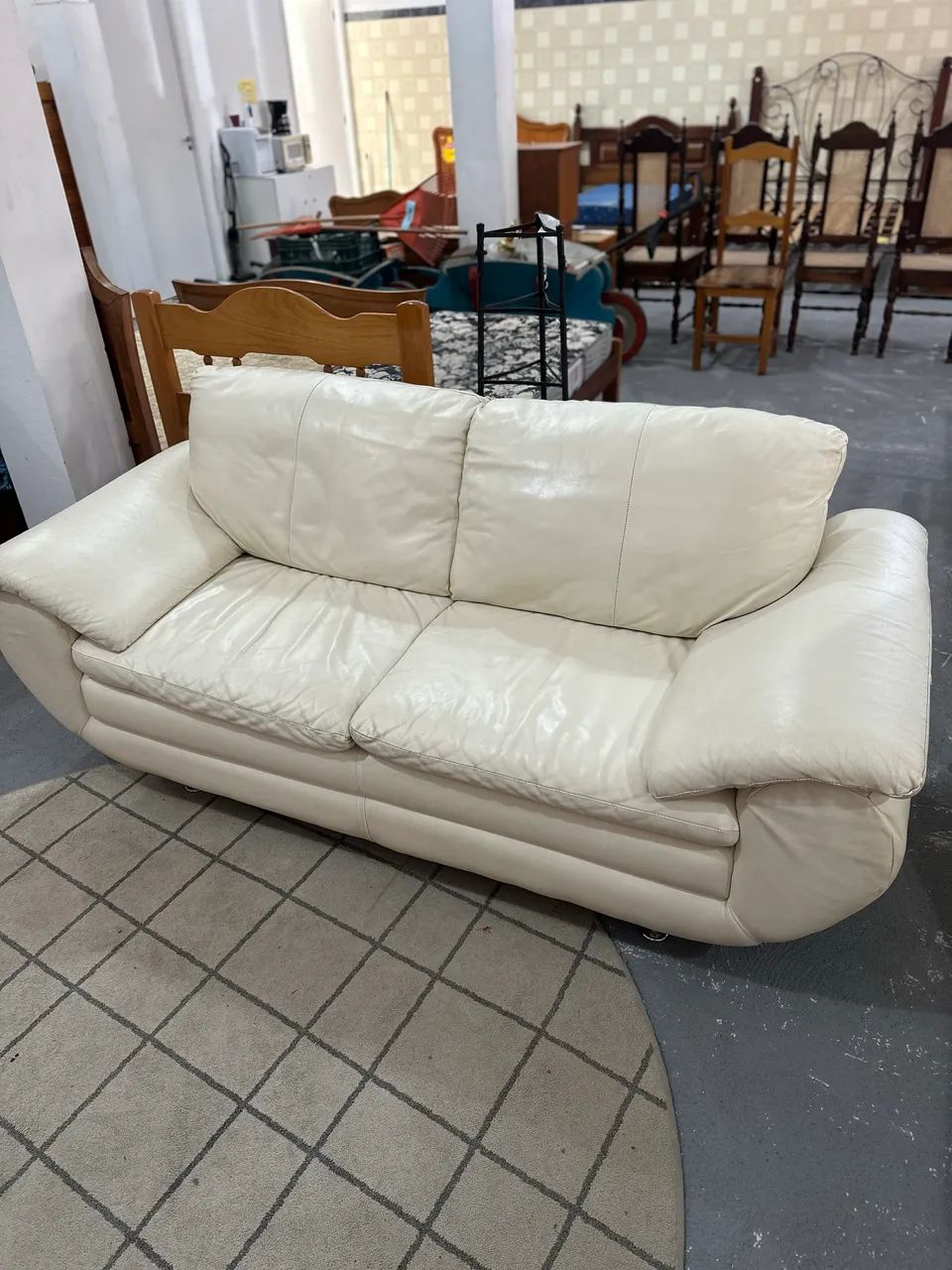 PROMOÇÃO ? Sofá de couro  - Foto 3