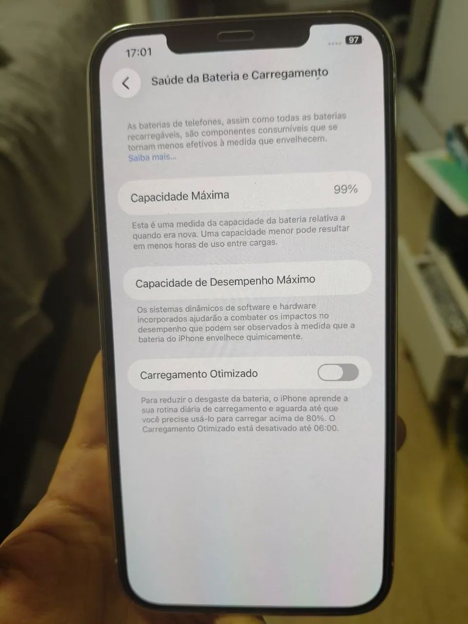 iPhone 12 Pro Max - 128GB Branco - Foto 5