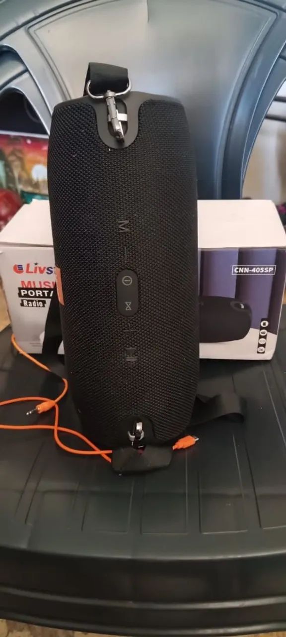 Caixa de Som Bluetooth Livstar CNN-405SP - Pouco Uso + Caixa - Foto 3