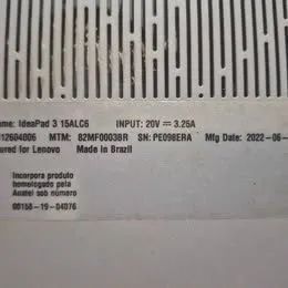 NOTEBOOK IDEAPAD 3 15ALC6 - Foto 5