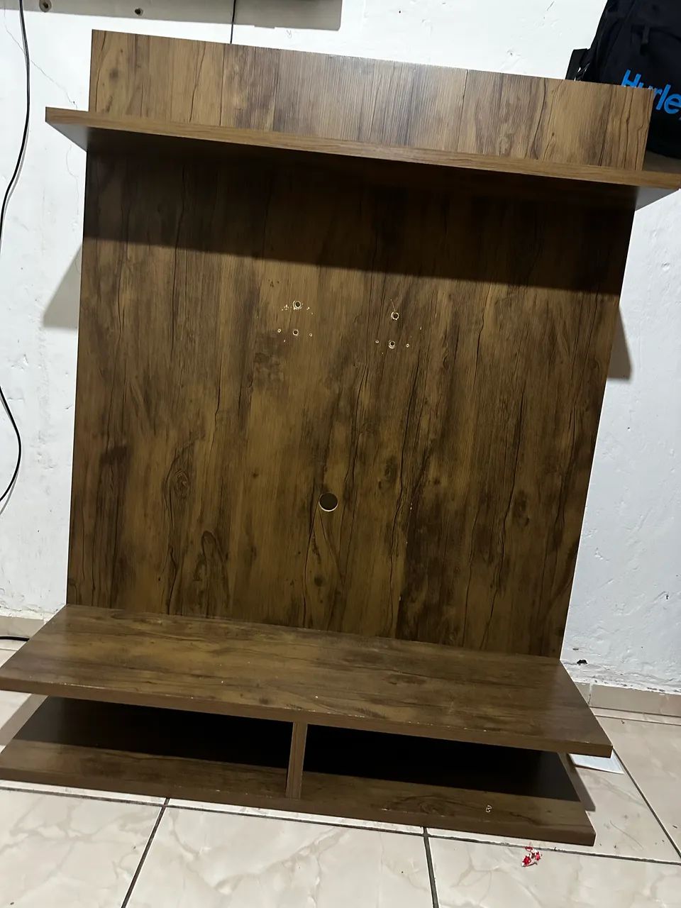 Painel/rack de madeira para tv 