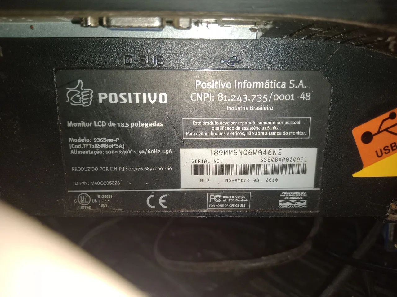 Monitor da positivo  - Foto 3