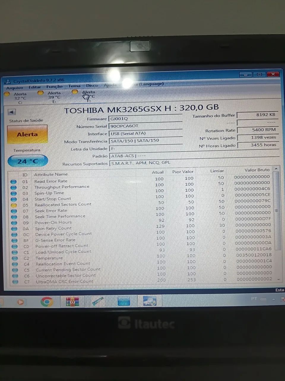 Hd de 320 gb em Alerta - Foto 4