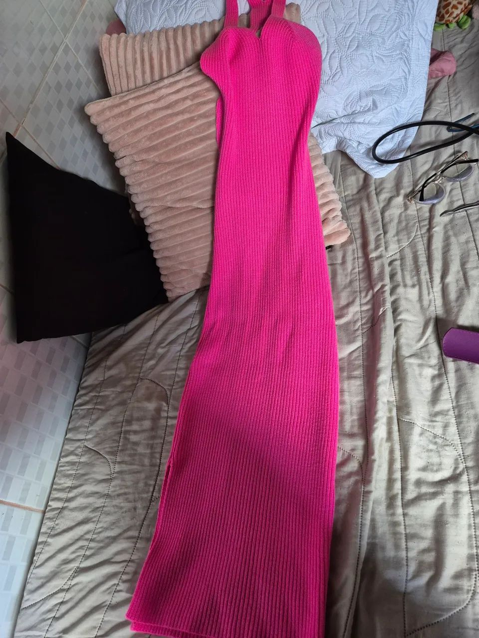 Vestido rosa modal - Foto 4