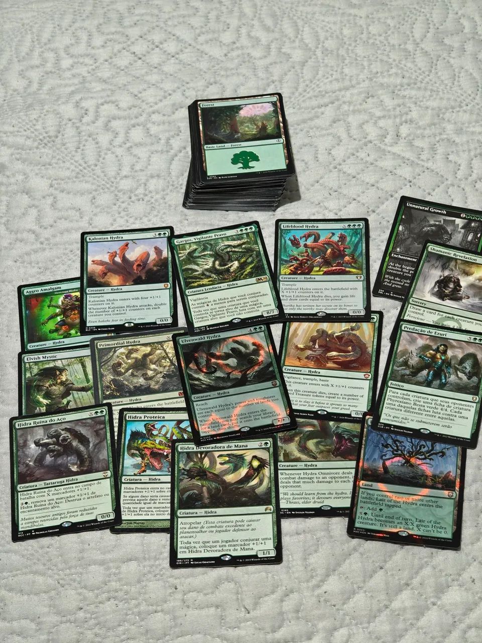 Deck Commander Gargos tribal de hidras - Foto 2