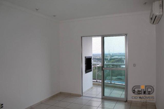 Apartamento com 3 dormitórios à venda, 85 m² por r$ 360.000 - alvorada - cuiabá/mt - Foto 3