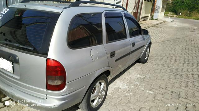 Corsa wagon 99, ar, trava, direção e gnv 6900.00 - Foto 7