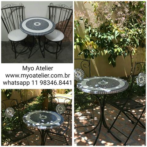 Moveis, mesa, varanda, sacada, cadeira, banqueta - Foto 2