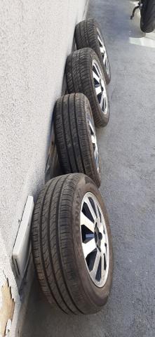 4 Rodas com Pneus aro 15" 4x100 - Foto 3