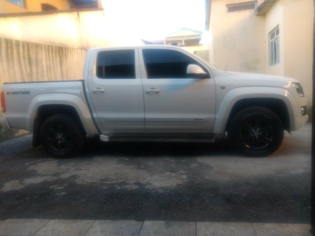 Amarok altomatica 180 CV IPVA 2020 pago vendo troco - Foto 3