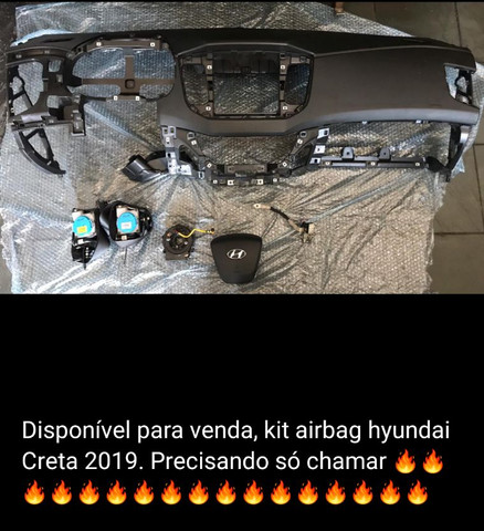 Airbag Hyundai creta 19 completo