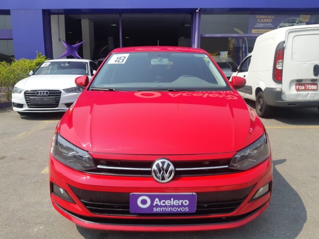 VW POLO 1.0 200 TSI CONFORTLINE AUT VERMELHO 18/18