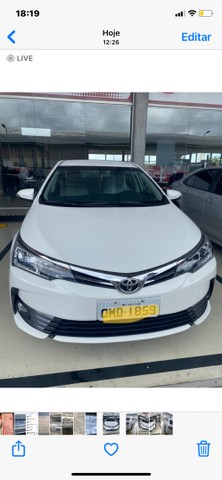 COROLLA XEI ANO 2018/2018