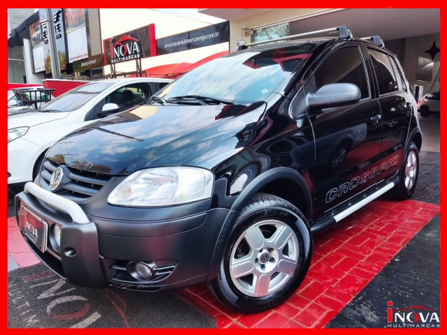 VW CROSSFOX 1.6 COMPLETO 2006 FLEX IMPERDÍVEL FINANCIA 100%