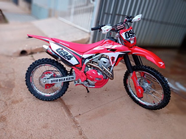CRF 250F 2021 SEMIZERA,LEIA DESCRIÇÃO MAIS DE 7.000EM ACESSÓRIOS E PREPARAÇÃO