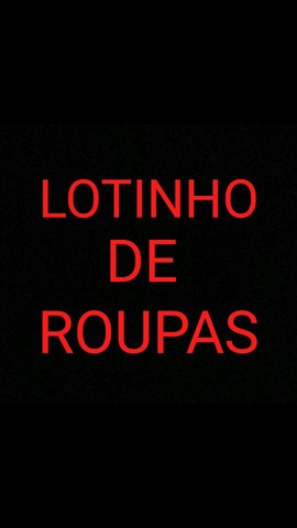 Lotinho de roupas