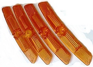 4 Refletores Brancos De Raios C/ Fixador Para Bicicleta - Foto 2