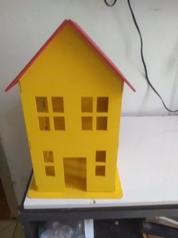 Casa da Peppa 3D em MDF