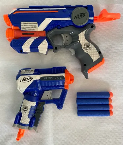 Preços baixos em Armas de dardos e dardos macios Hasbro Nerf N-Strike