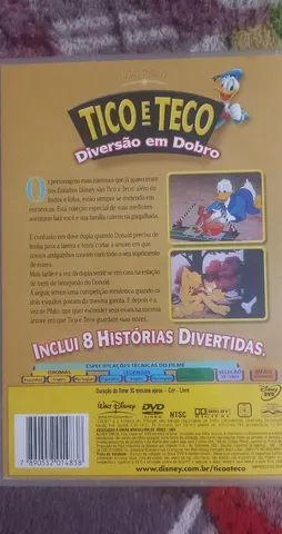 DVD TICO E TECO DIVERSÃO EM DOBRO  - Foto 2