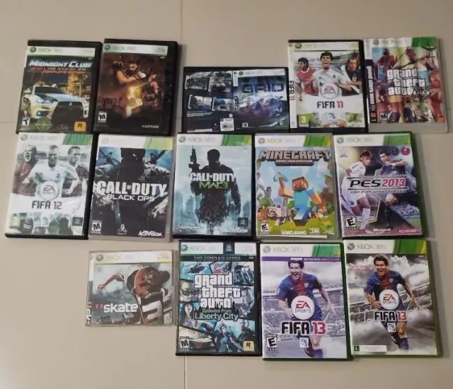 XBOX 360 Desbloqueado Com Jogos! - Videogames - Portão 1255727644