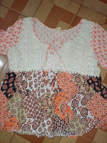 Blusa com estampa - Foto 4