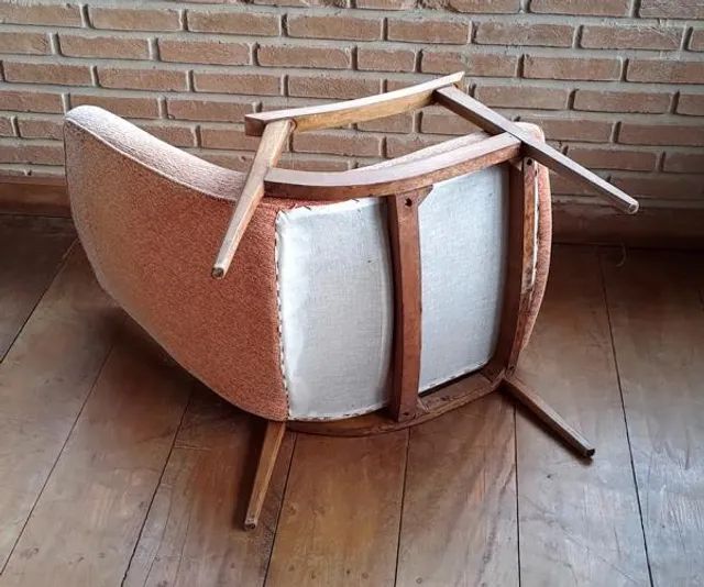 2 Poltronas Gelli modelo canoa - clássico dos anos 60 