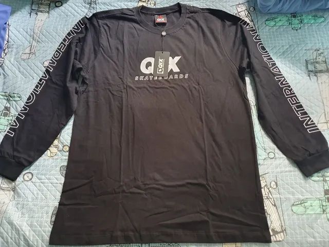 Camisa QIX Original Manga Longa tam G Nova Zerada na etiqueta 