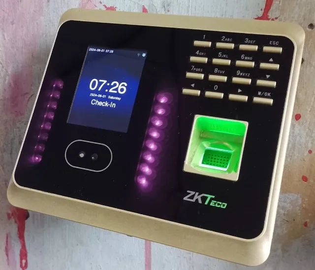 Ponto Eletrônico Digital Zkteco Com Reconhecimento Facial Conexão Wi-fi TCP Cabo de Rede - Foto 3