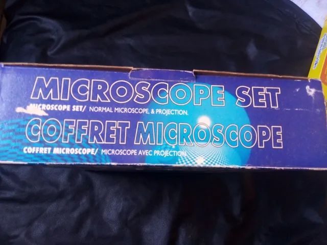 Brinquedo antigo microscópe set lacrado  - Foto 2