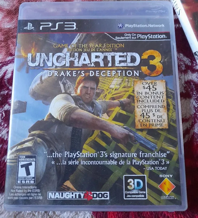 Uncharted 3: Drake's Deception - PS3 - Game of the Year Edition