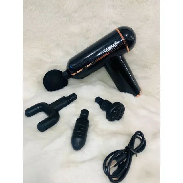 Pistola Massageador Portátil - 6 velocidades - Foto 2