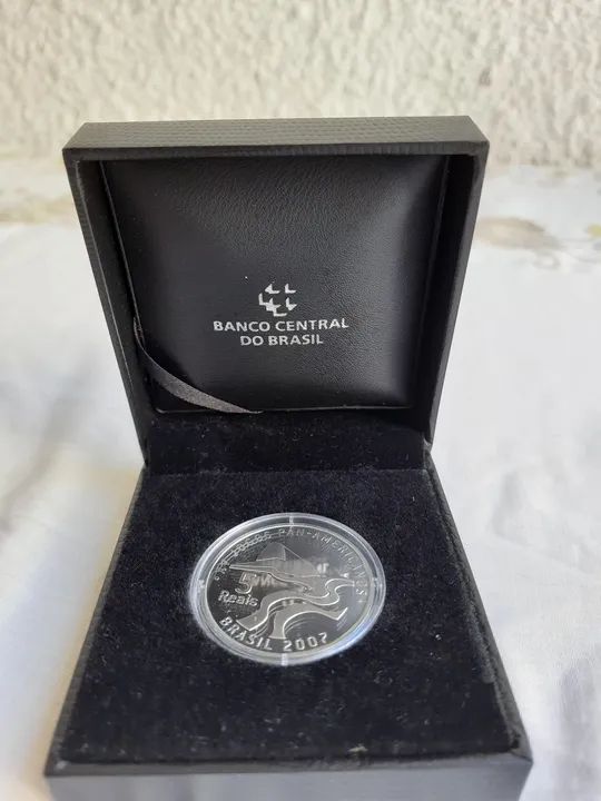 Moeda comemorativa Rio 2007  - Foto 4